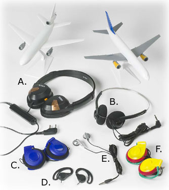 Even More Airline Headphones